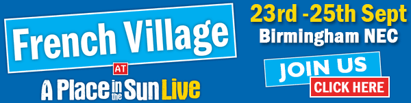 French Village @ A Place In The Sun Live - Friday 23rd - Sunday 25th September 2016 at Birmingham NEC